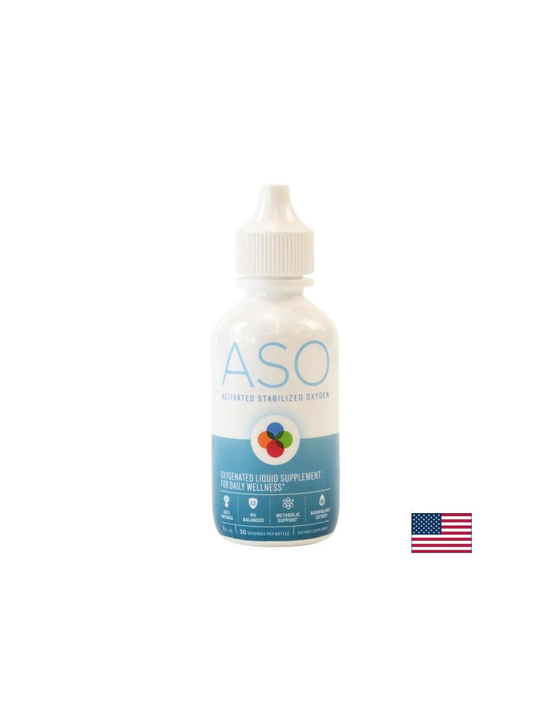Celično zdravje - aktivirano stabilizirano kisik ASO®, 60 ml kapljic