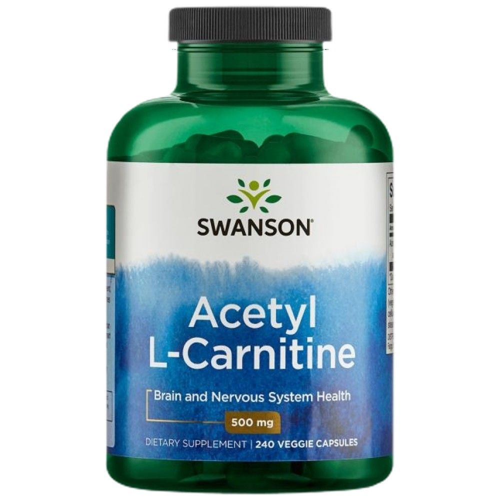 Acetil L -karnitin 500 mg - 240 kapsul