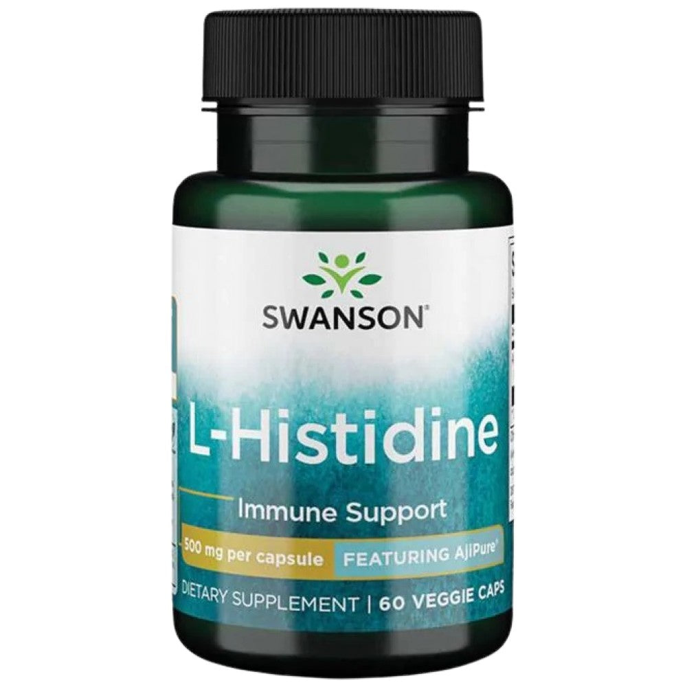 Ajipure l-histidin 500 mg 60 kapsul