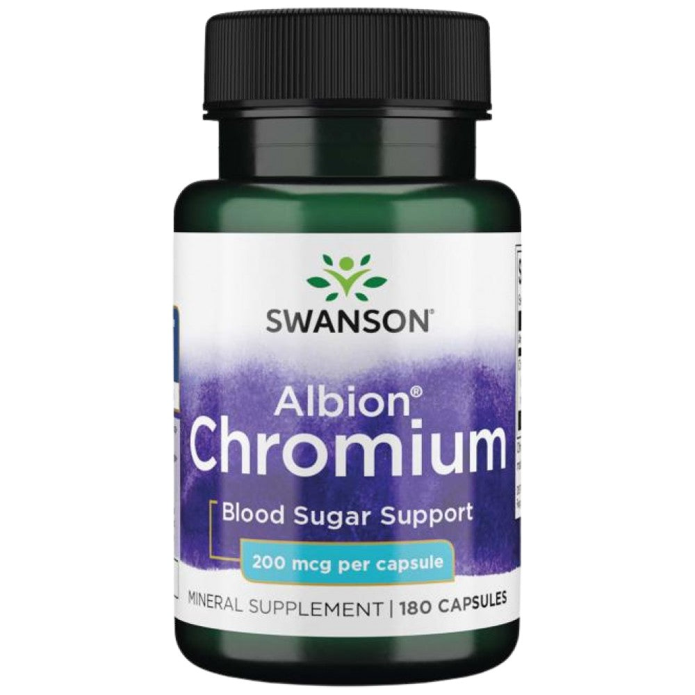 Albion Chelated Chromium 200 mcg 180 kapsul