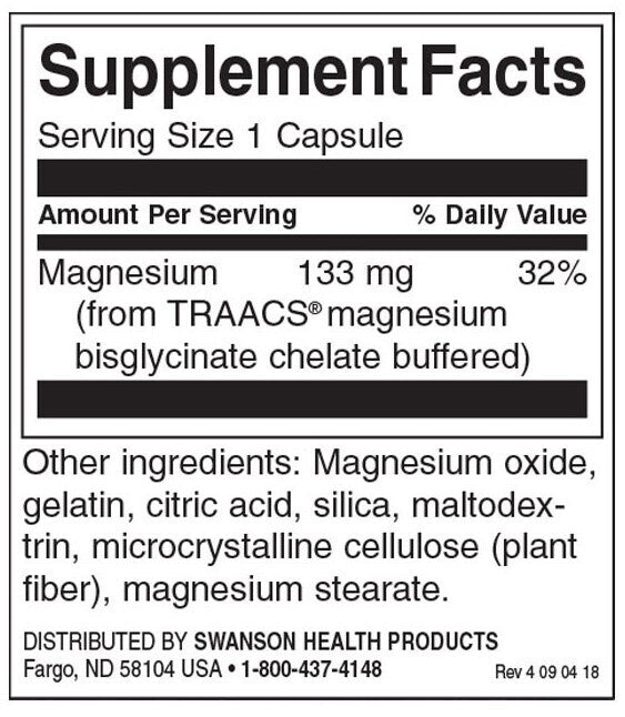Albion® Chelated magnezijev glicinat 133 mg - 90 kapsul