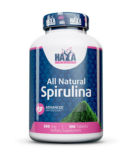 Vse naravne spiroline 500mg. / 100 zavihkov.