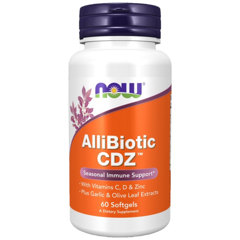 Allibiotik CDZ ™ | Sezonska imunska podpora - 60 gel kapsul