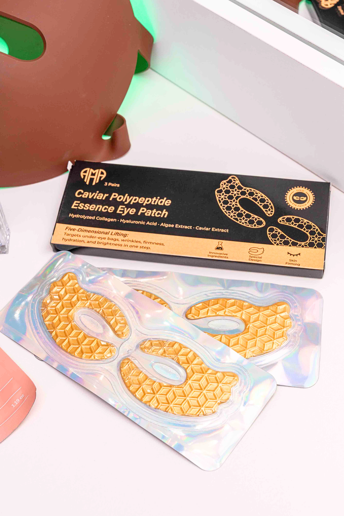 Kaviar polipeptid Essence Eye Patch - intenzivna nega kolagena in hidratacije (3 PCS)