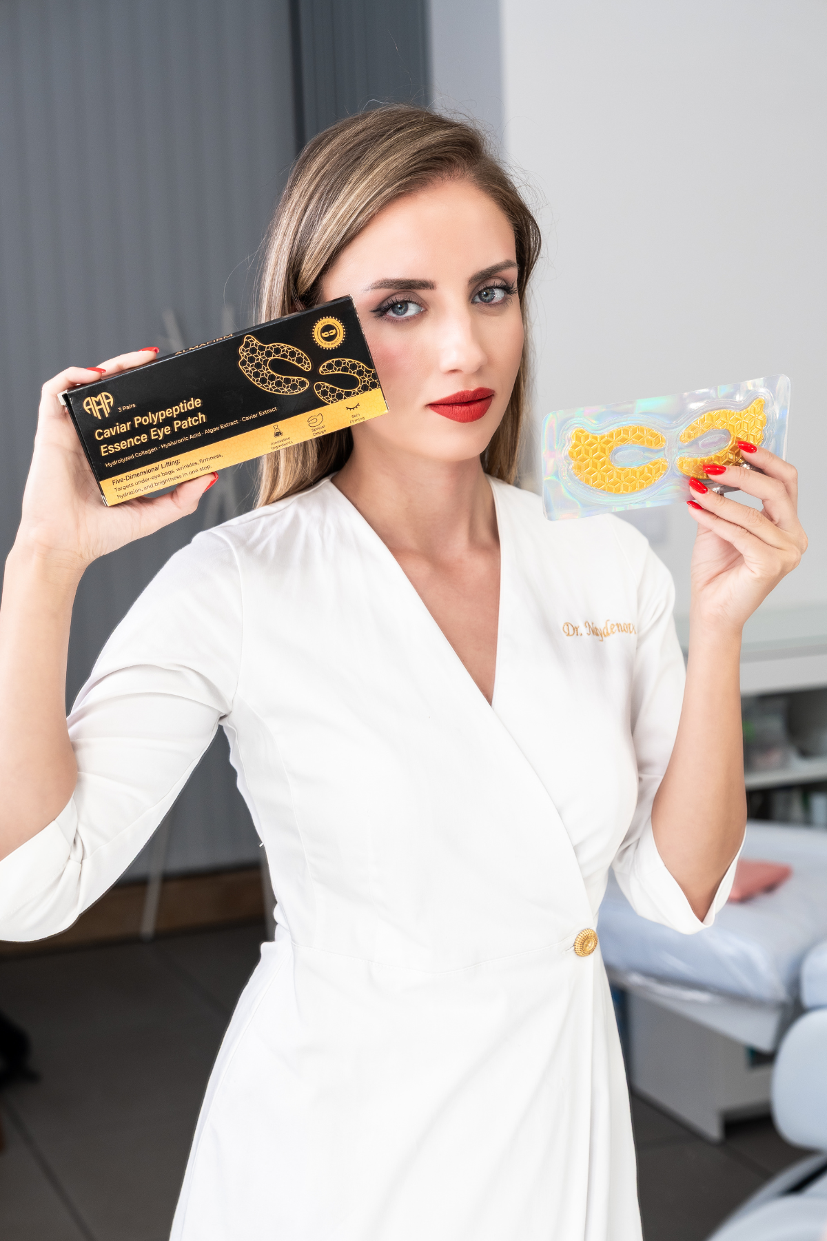 Kaviar polipeptid Essence Eye Patch - intenzivna nega kolagena in hidratacije (3 PCS)