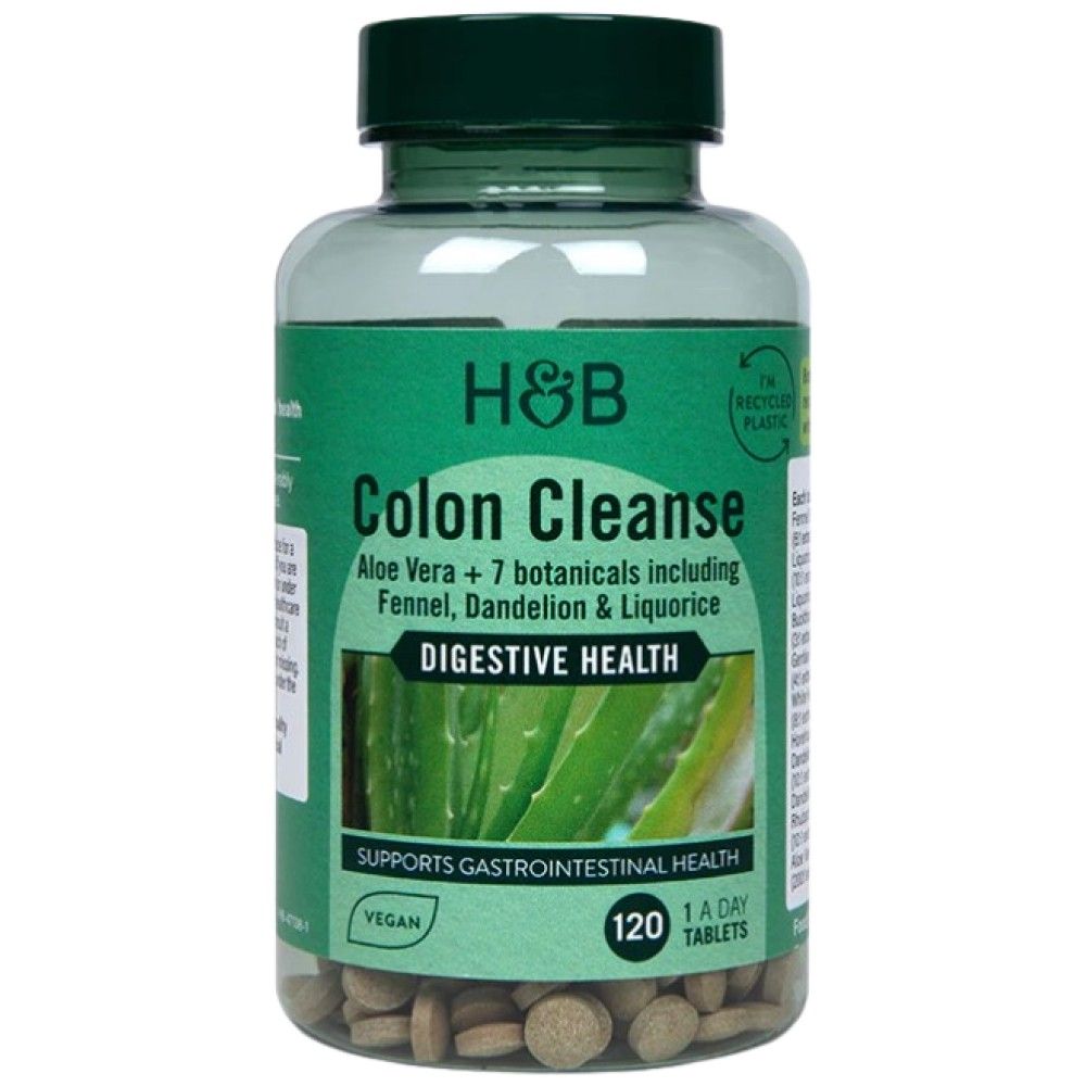 Aloe vera črevesa čiščenje 330 mg - 120 tablet