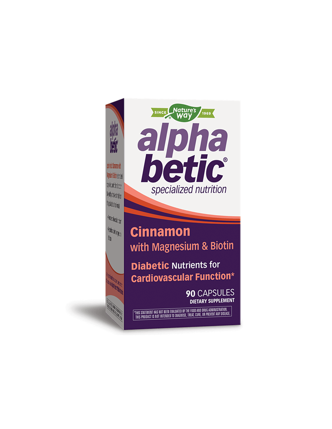 Za sladkorno bolezen - cimet z magnezijem in biotinom Alpha Betic®, 90 kapsul