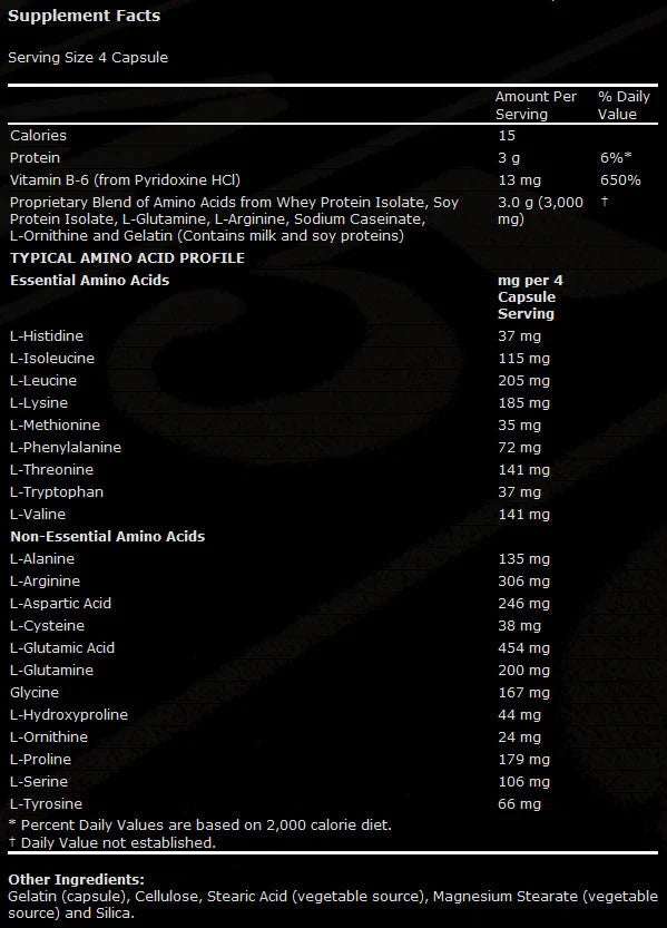 Amino popolna 850 mg - 120 kapsul