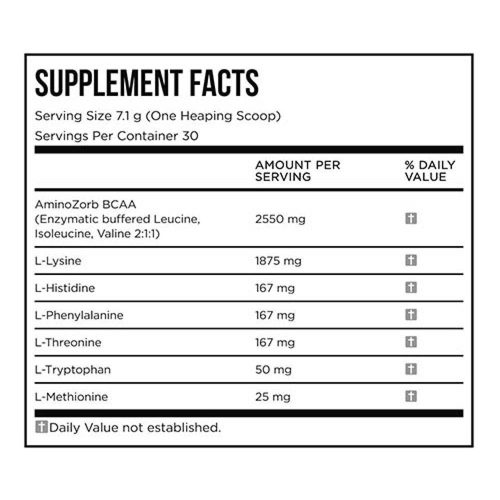 Aminozorb® EAA | Usposabljanje Essential aminokisline - 213 gramov
