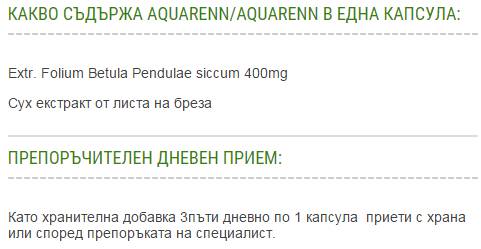 Aquarenn | Aquaren - Extract 400 mg - 60 kapsul