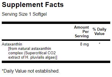 Astaksantin 8 mg 30 gel kapsul