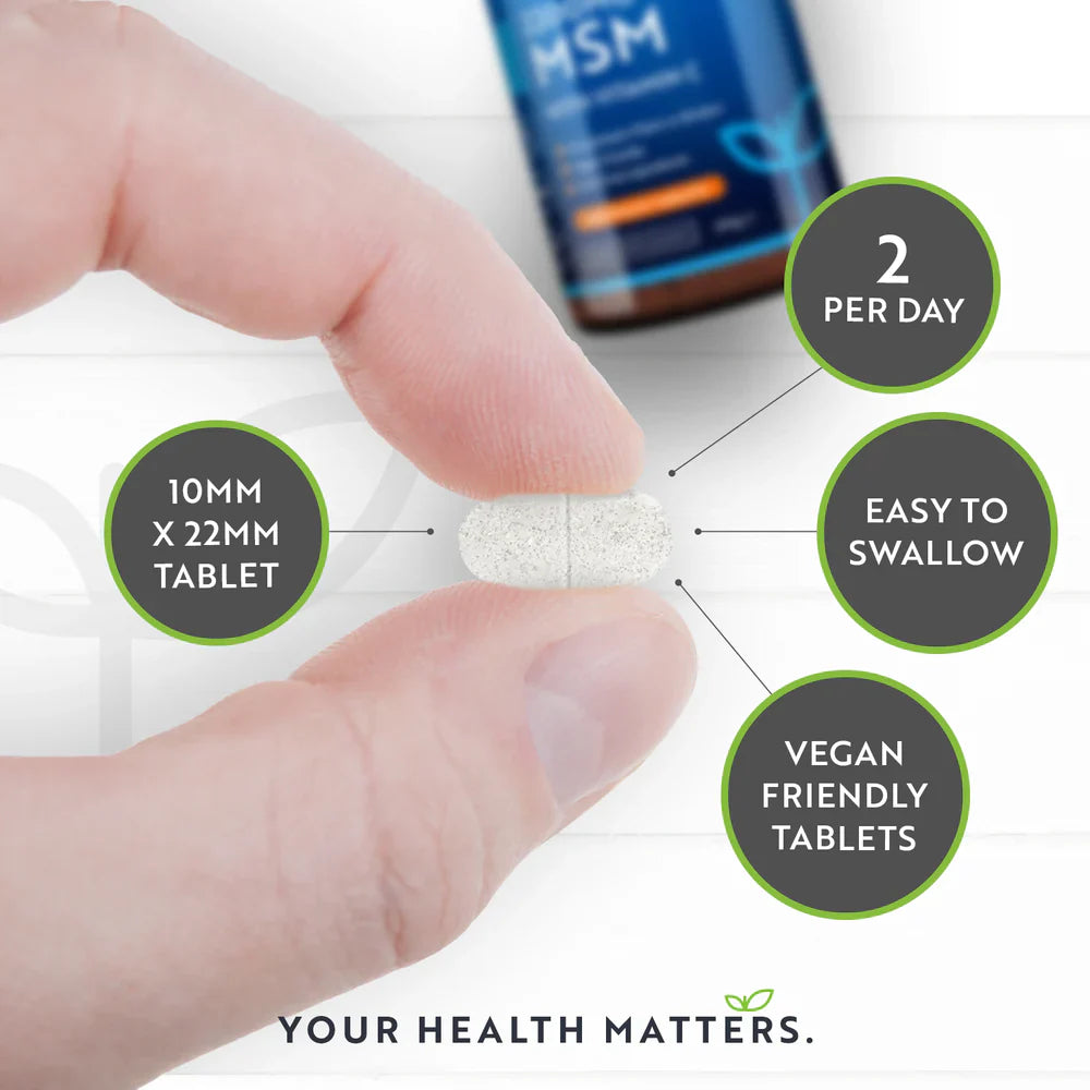 MSM 2200 mg (kosti in sklepi) - 365 tablet