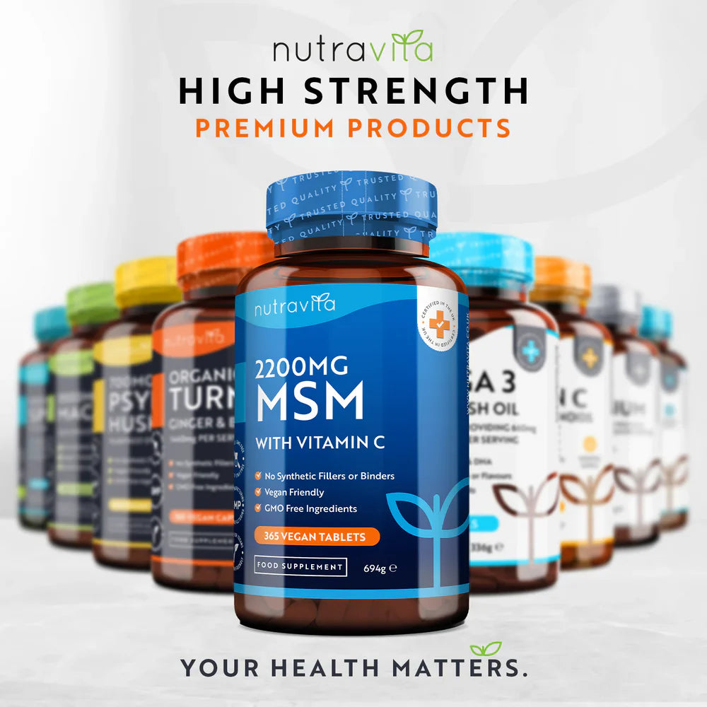 MSM 2200 mg (kosti in sklepi) - 365 tablet