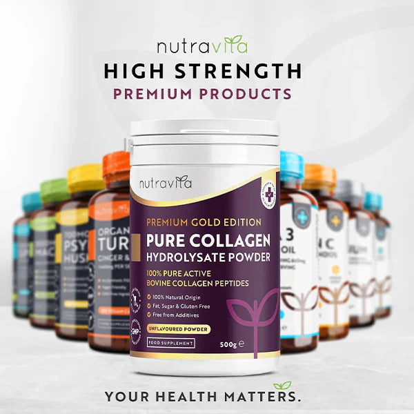 100% čisti goveji kolagen v prahu 20000 mg peptan 500 g, (odmerki 25/50)