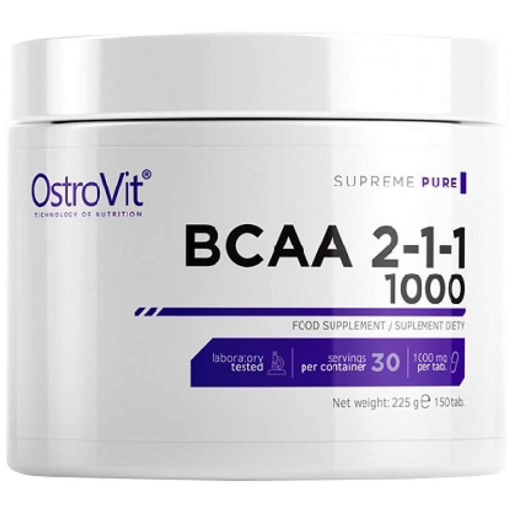 BCAA 2: 1: 1 1000 150 tablet