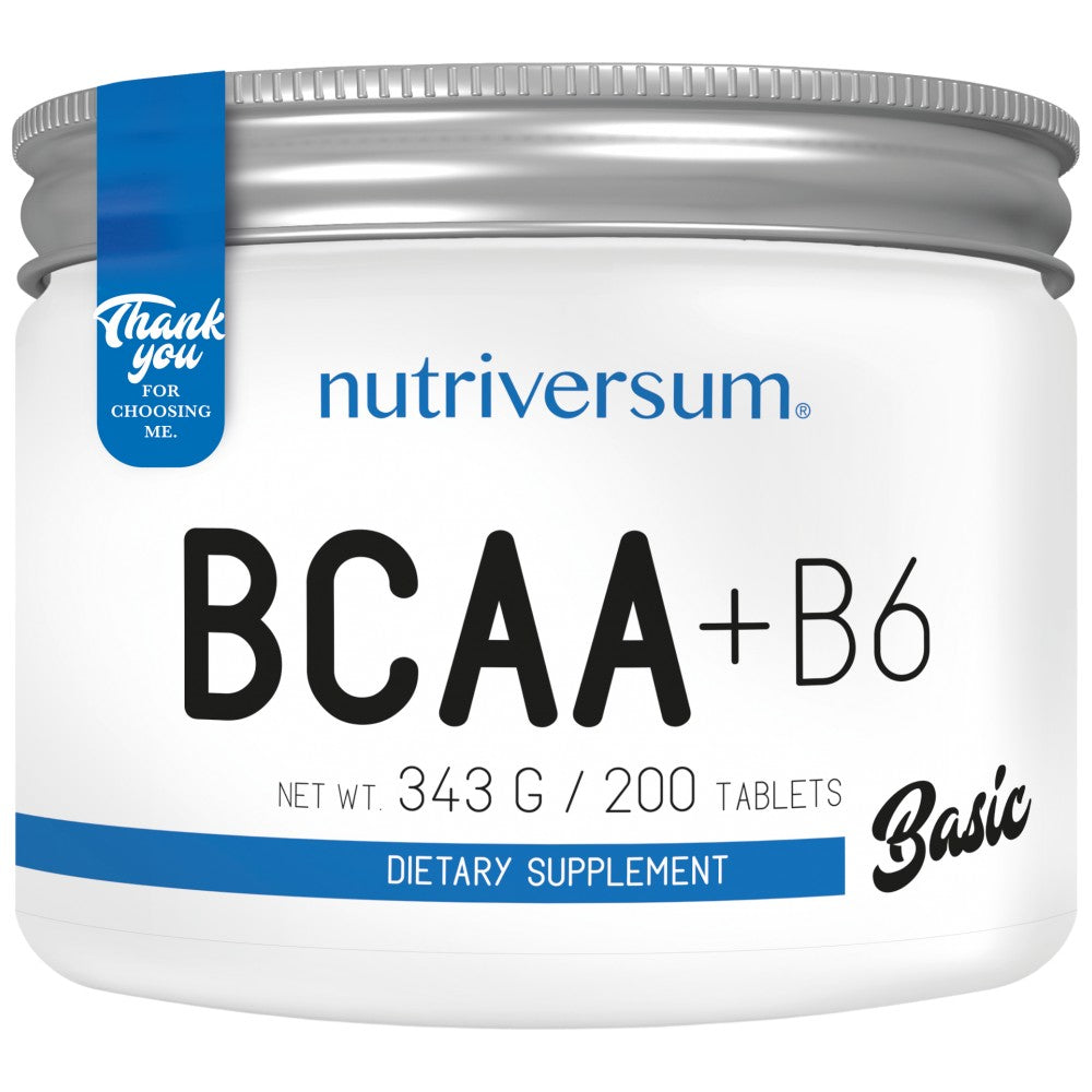 BCAA + B6 tablete - 200 tablet