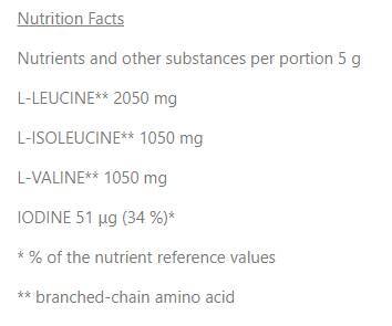 BCAA Nano | z mešanico elektrolitov - 12 gramov