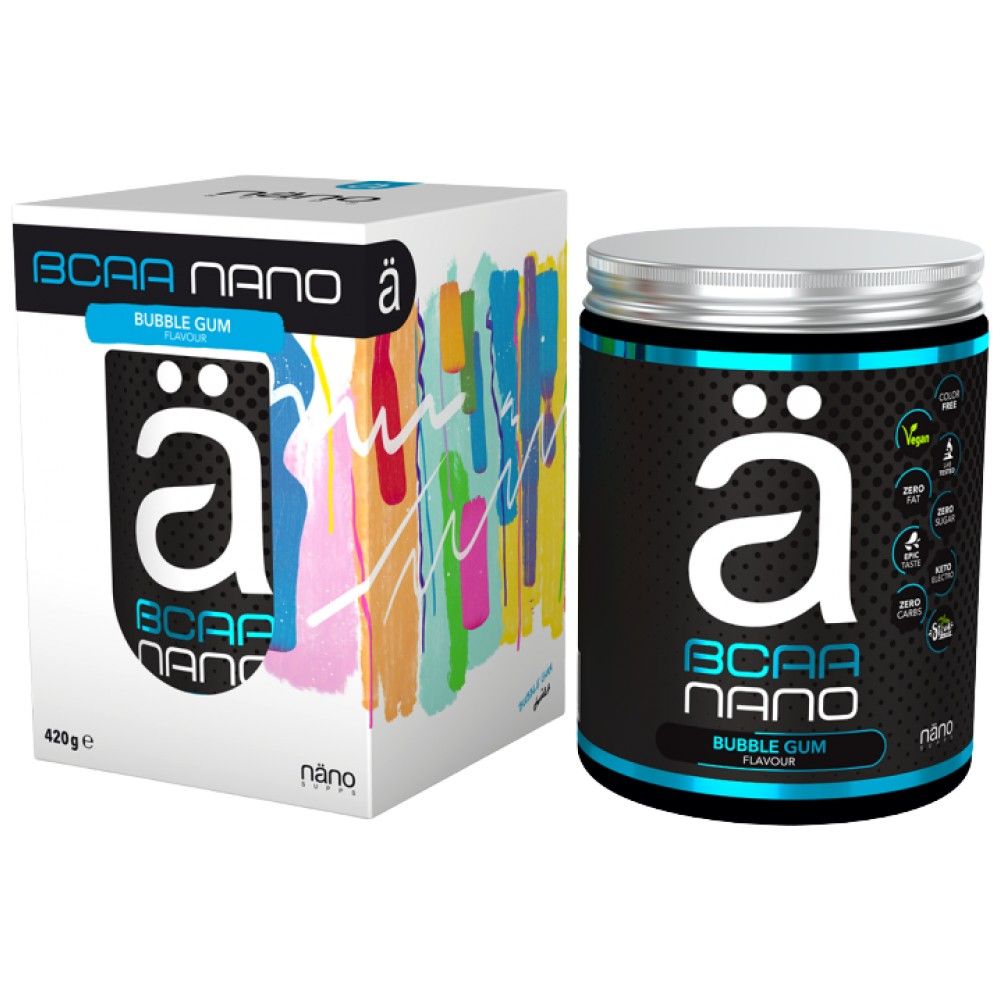 BCAA Nano | z mešanico elektrolitov - 420 gramov