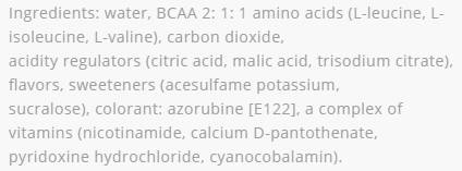 BCAA Power Bill - 250 ml