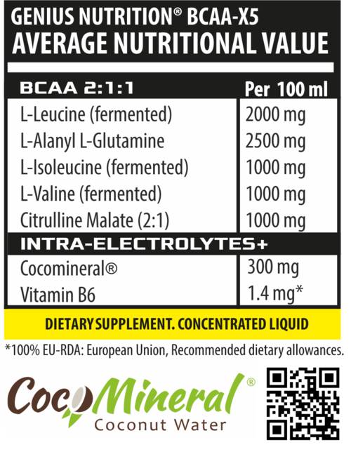 BCAA X5 tekoči strel - 100 ml