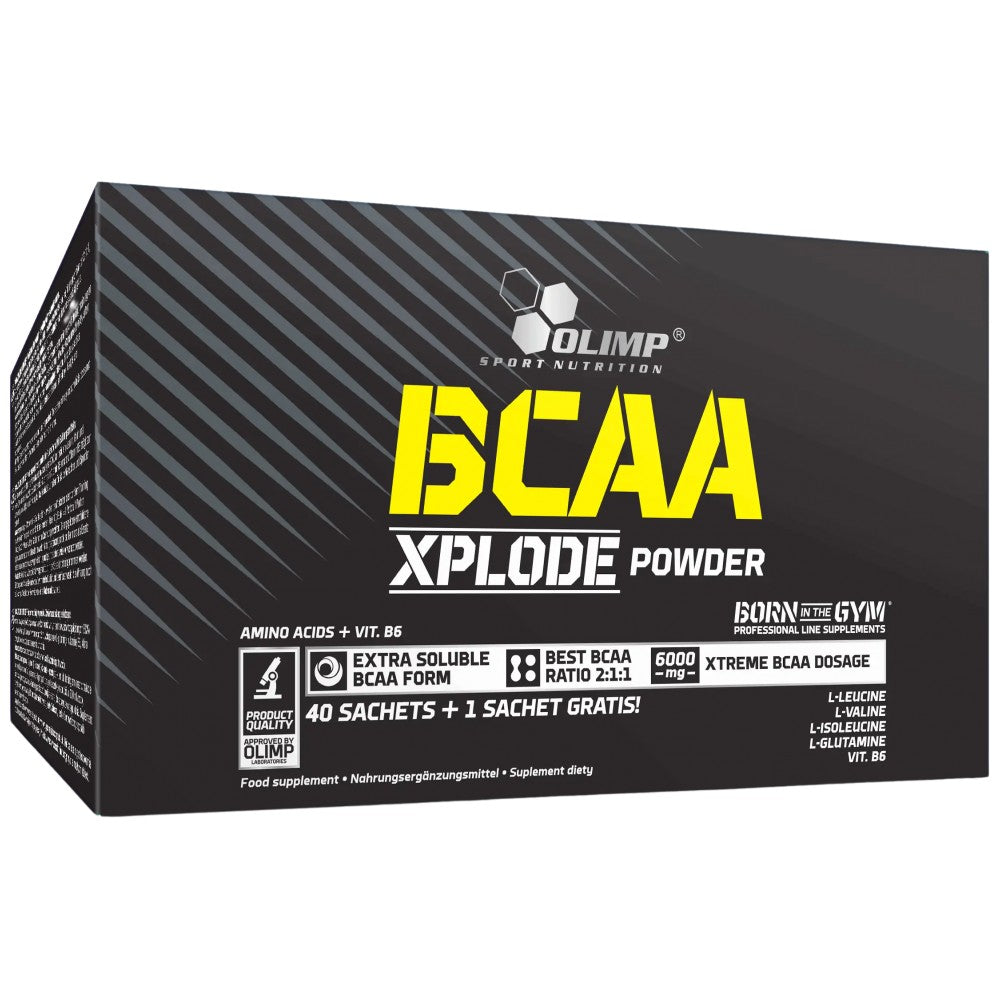 BCAA Xplode Vreči v prahu 40 vrečk