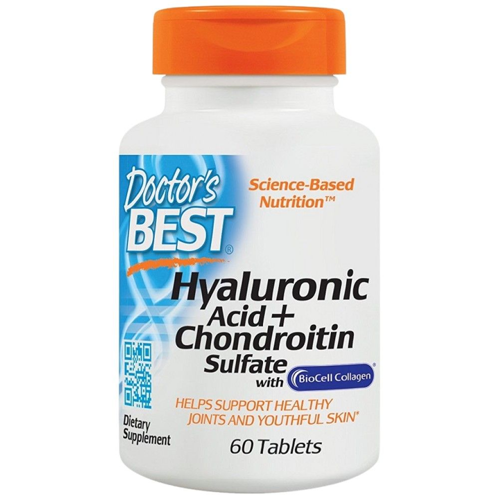 Najboljša hialuronska kislina + hondroitin sulfat / z bioceličnim kolagenom - 60 tablet