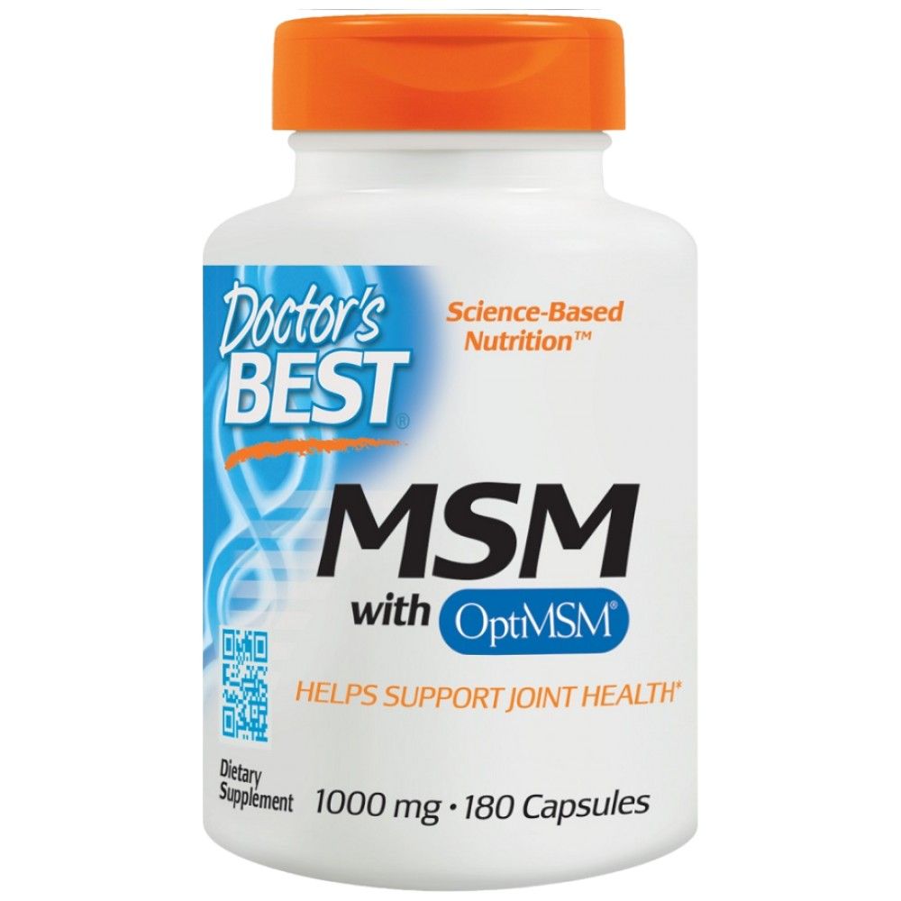 Najboljši MSM 1000mg | Z Optimsm - 180 kapsul