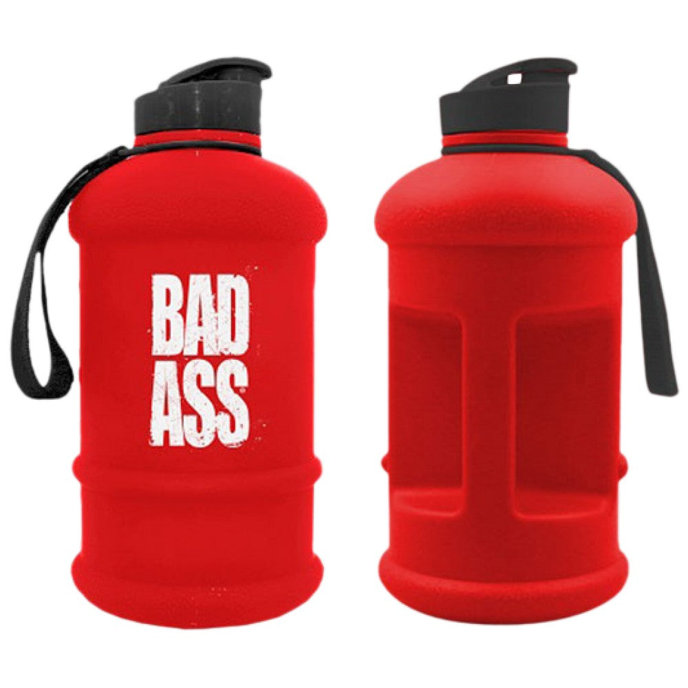 <tc>BAD ASS</tc> / Mat Vrč za vodo / Bel logotip 1300 ml