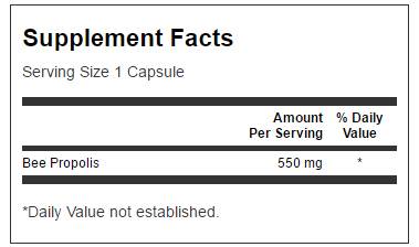 Bee Propolis 550 mg - 60 kapsul