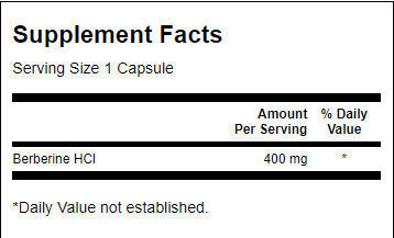 Berberin 400 mg - 60 kapsul