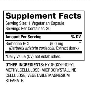 Berberin 500 mg / 30 VCAPS