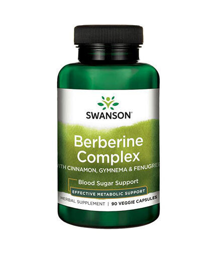 Berberinski kompleks s cimetom, Gymnema in Fenugreek 600 mg - 90 kapsul