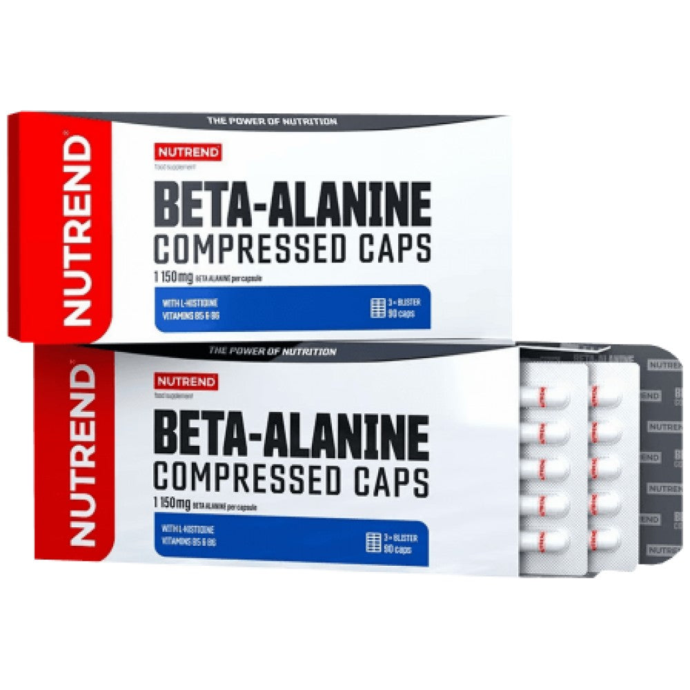 Beta -alanin stisnjeni pokrovčki - 90 kapsul