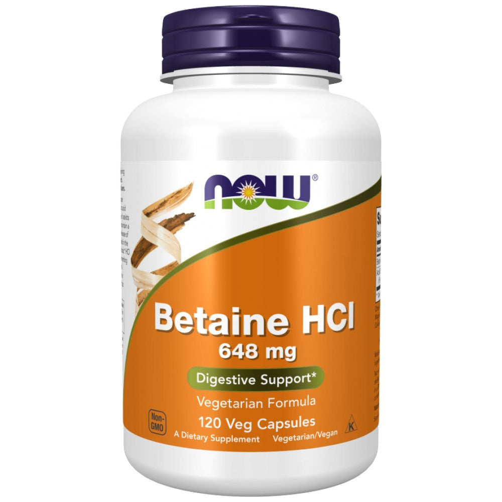 Betaine HCl 648 mg - 120 kapsul