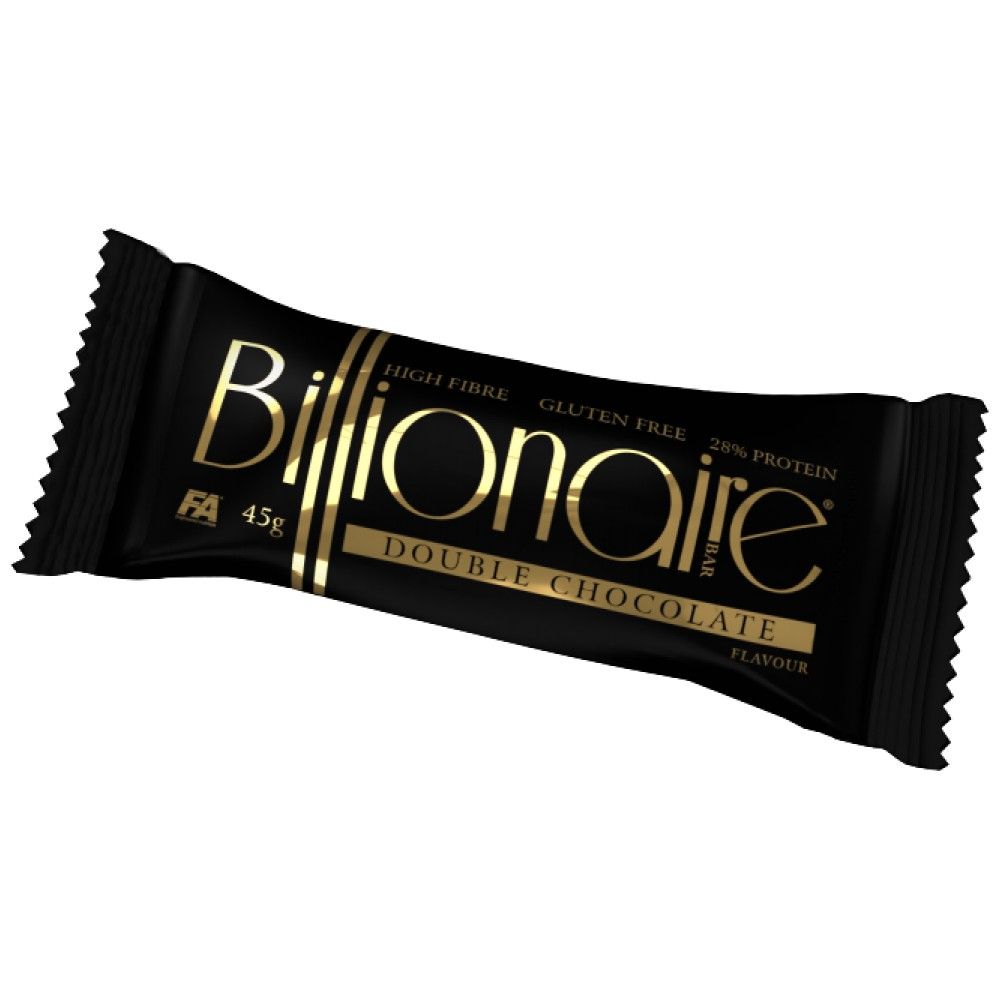 Bar milijarder | Visoke vlaknine ~ brez glutena ~ beljakovinski bar - 45 gramov