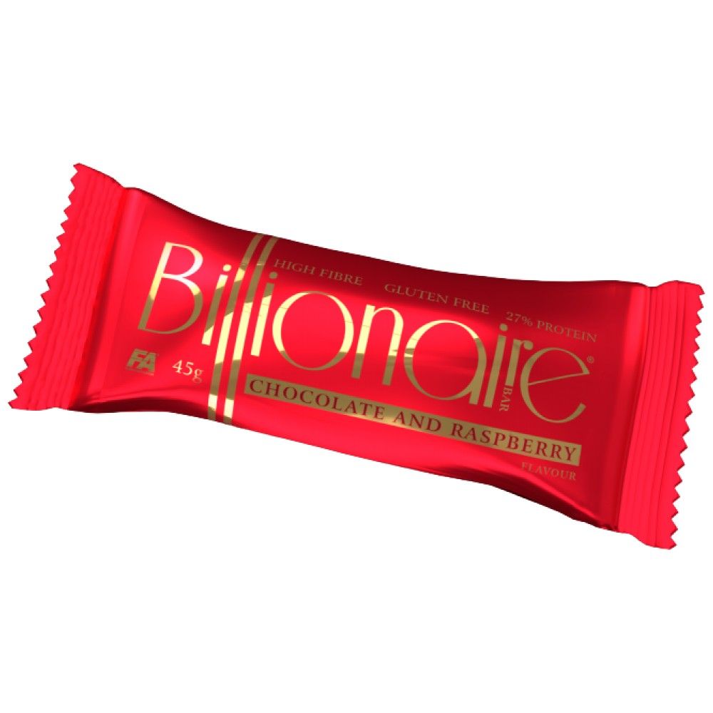 Bar milijarder | Visoke vlaknine ~ brez glutena ~ beljakovinski bar - 45 gramov