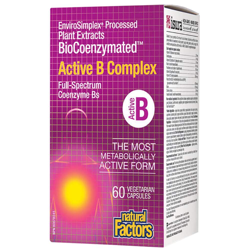 Biokoenzimirani aktivni B -kompleks - 60 kapsul