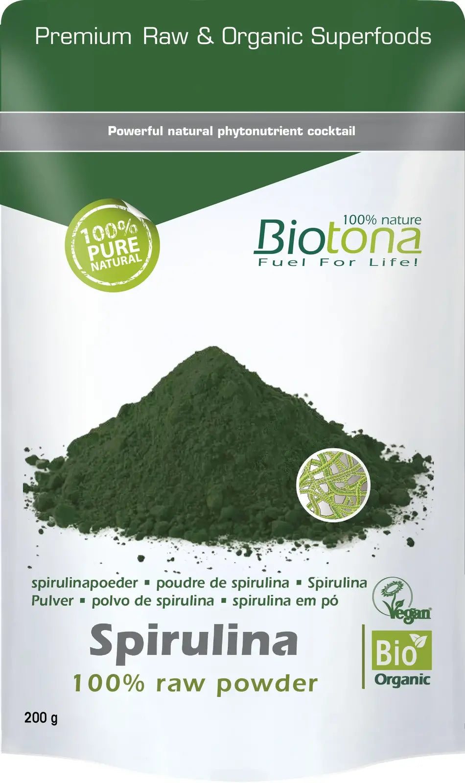 <tc>Biotona</tc> organska spirulina 200 g