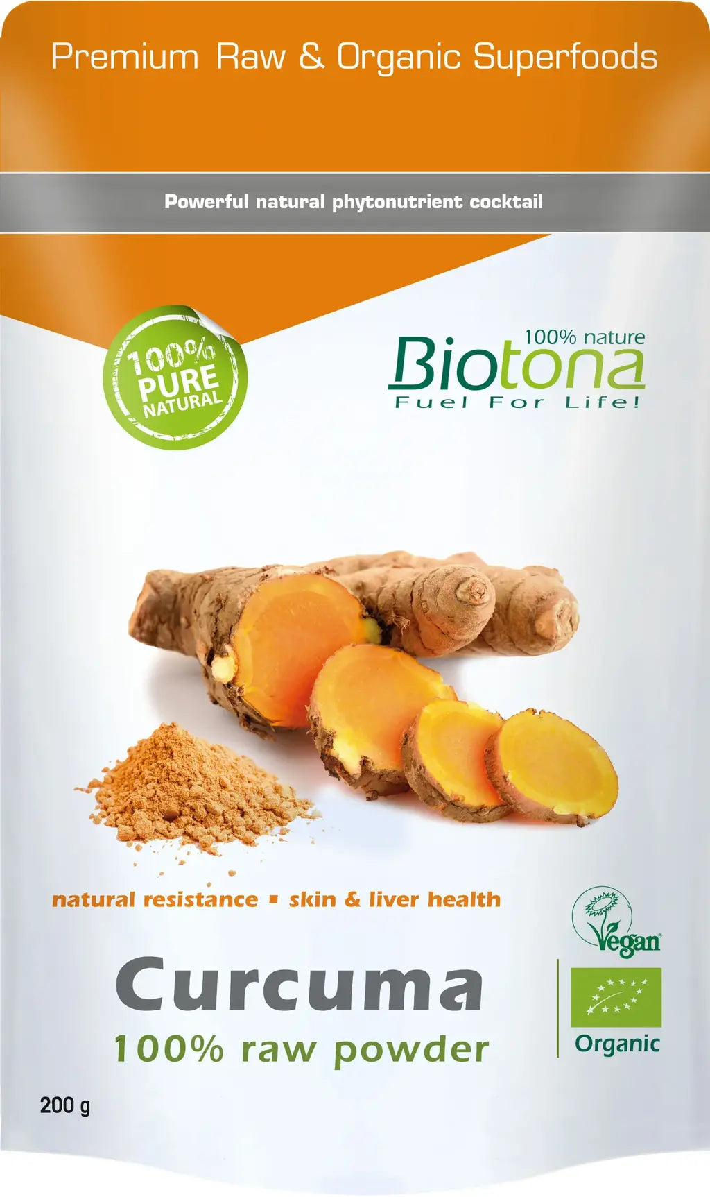 <tc>Biotona</tc> bio kurkuma v prahu 200 g