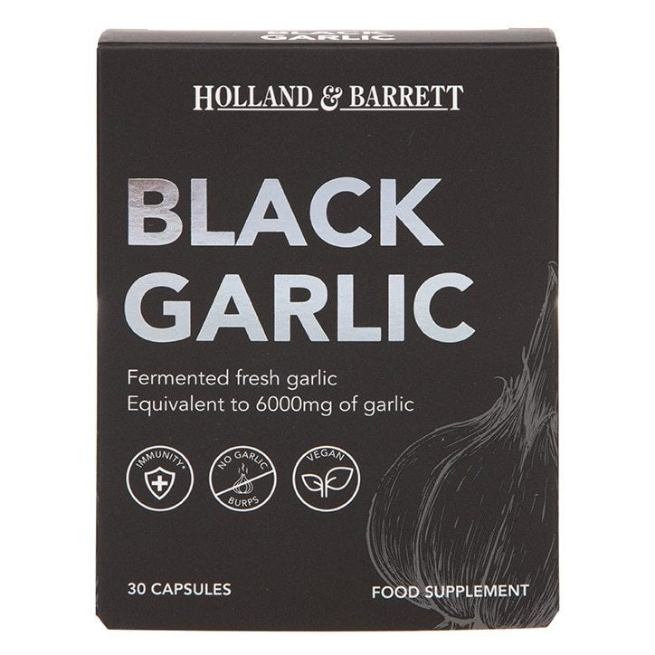 Črni česen 6000mg 30 kapsule Holland & Barrett