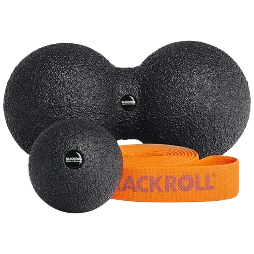 <tc>Blackroll</tc>® Škatla za vrat | Komplet 3 pripomočkov za podporo vratu