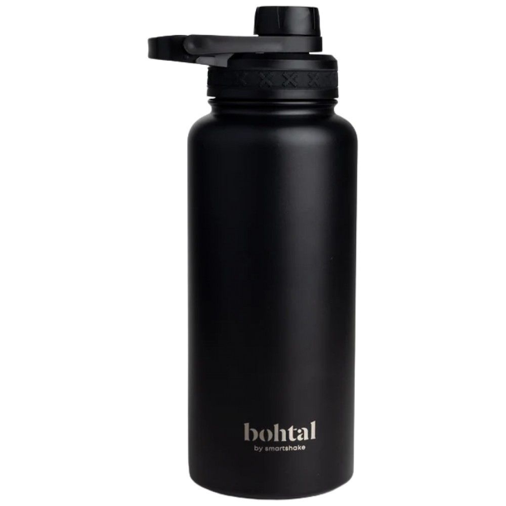 Bohtal izolirana športna steklenica | Črna - 960 ml