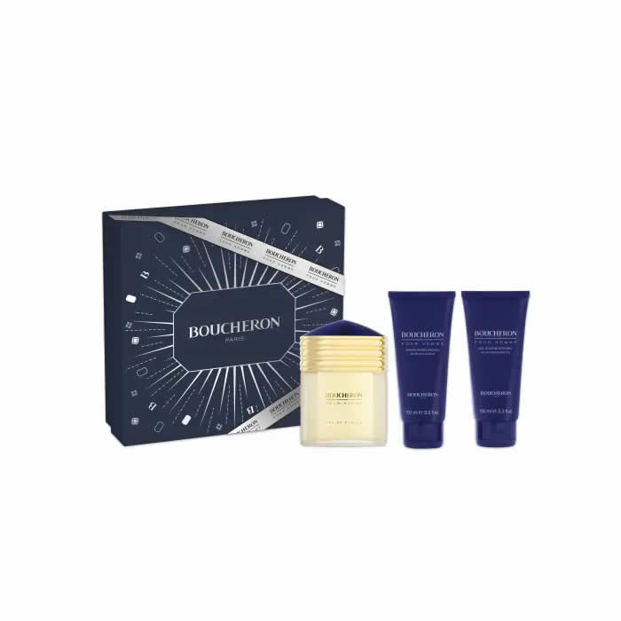 <tc>BOUCHERON</tc> Homme Eau De Parfum Spray 100 ml set 3 kosov