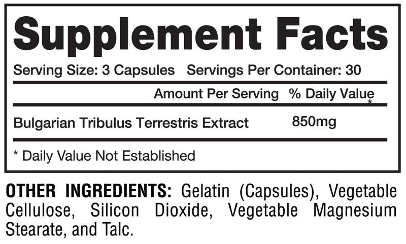 Bolgarski tribulus 90% - 90 kapsul