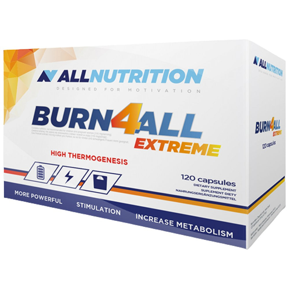 Burn4all Extreme | Visoka termogeneza - 120 kapsul