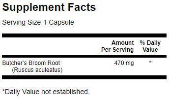 Mesarska metla 470 mg - 100 kapsul