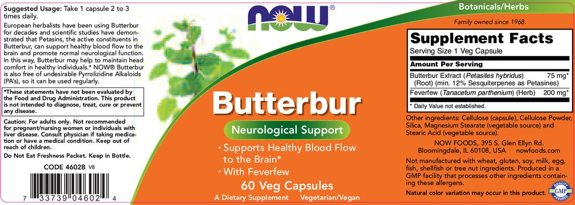 Butterbur - 60 kapsul