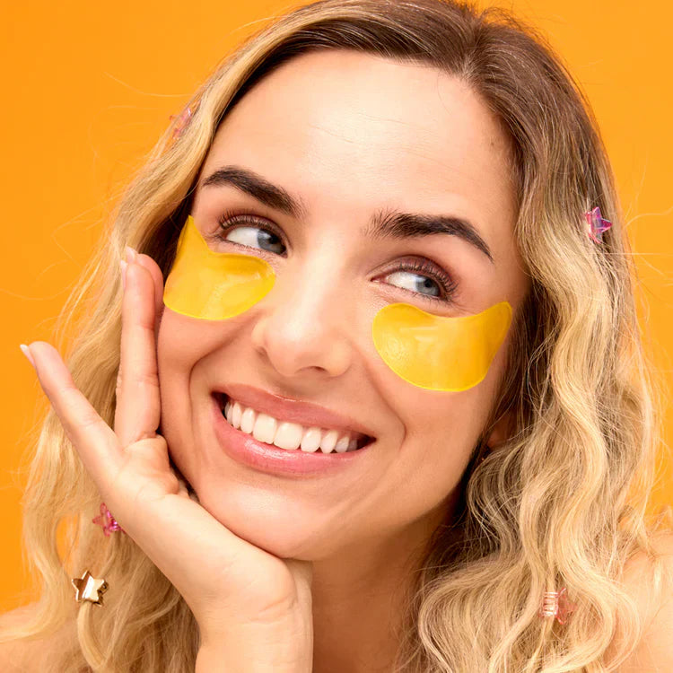 Vitamin C očesna maska z grenivko in hialuronsko kislino za svež videz 1 par