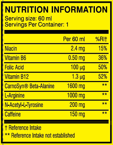 C4 posnetki pred vadbo / 12 x 60 ml - 0,700 kg