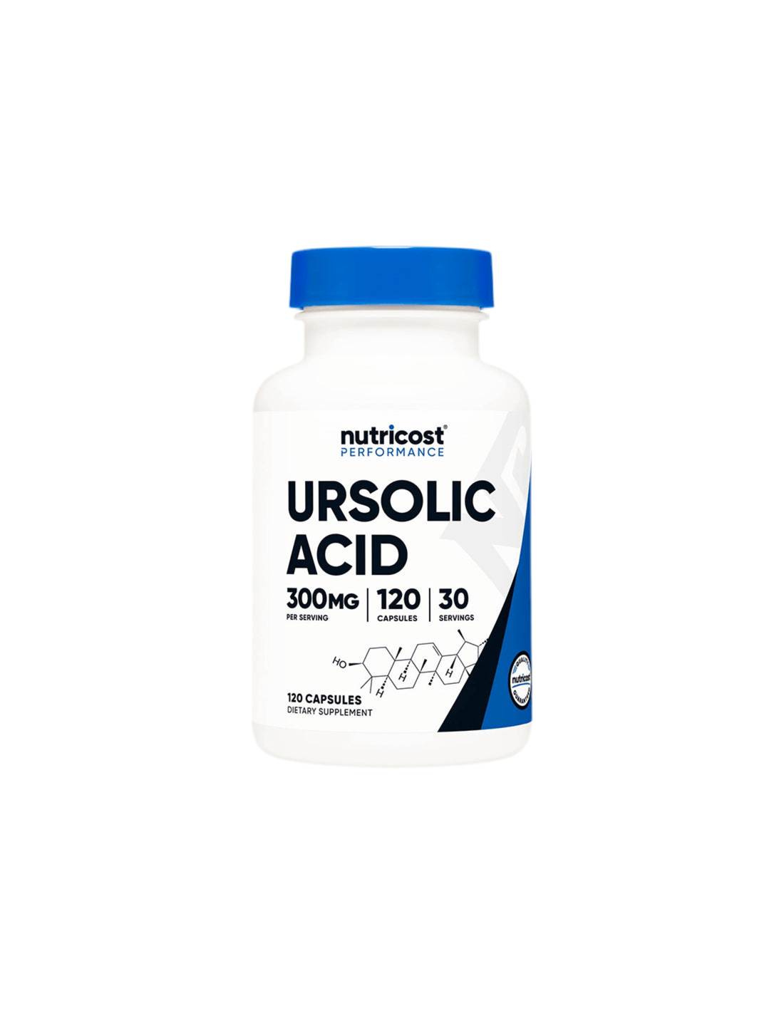 Muscle function - Ursolic acid (Ursolic Acid), 120 capsules Nutricost - Nutra Best Europe